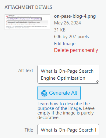 What Is On-Page Search Engine Optimization