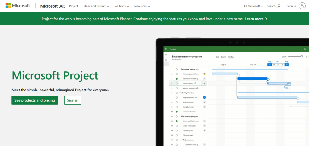 Project Management Software