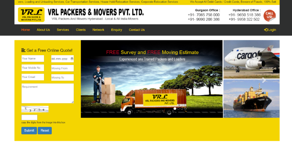 Digital packers and movers