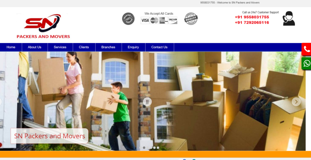 Digital packers and movers