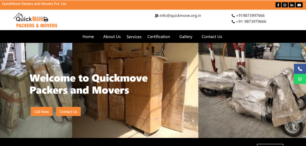 Digital packers and movers