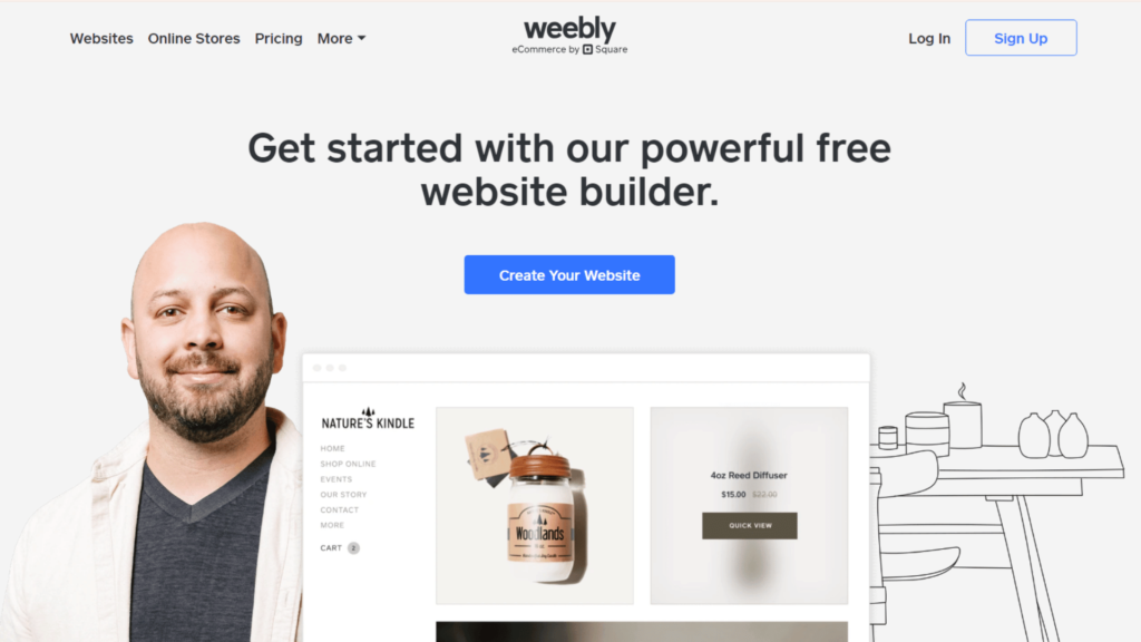 Ecommerce website builder