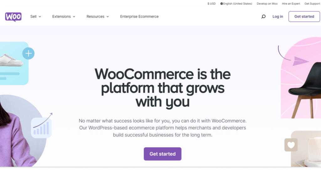 Ecommerce website builder