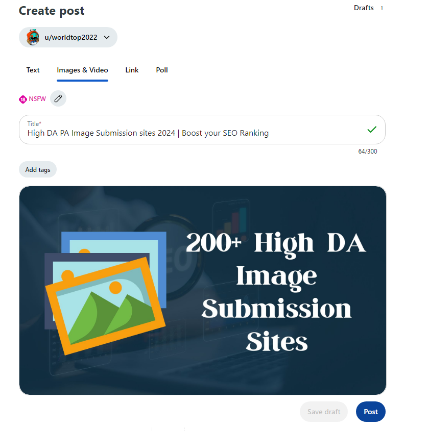 Image Submission Sites