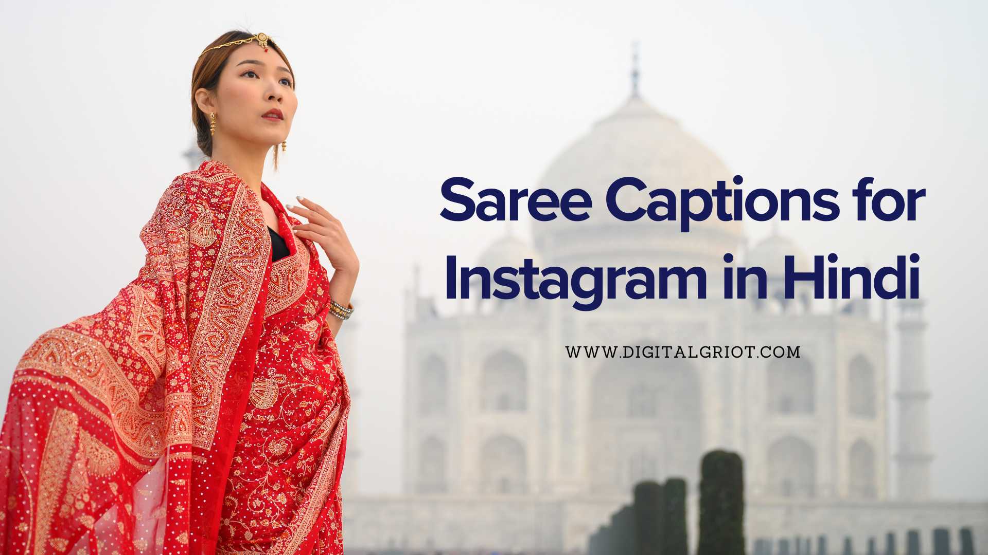 Saree Captions for Instagram in Hindi