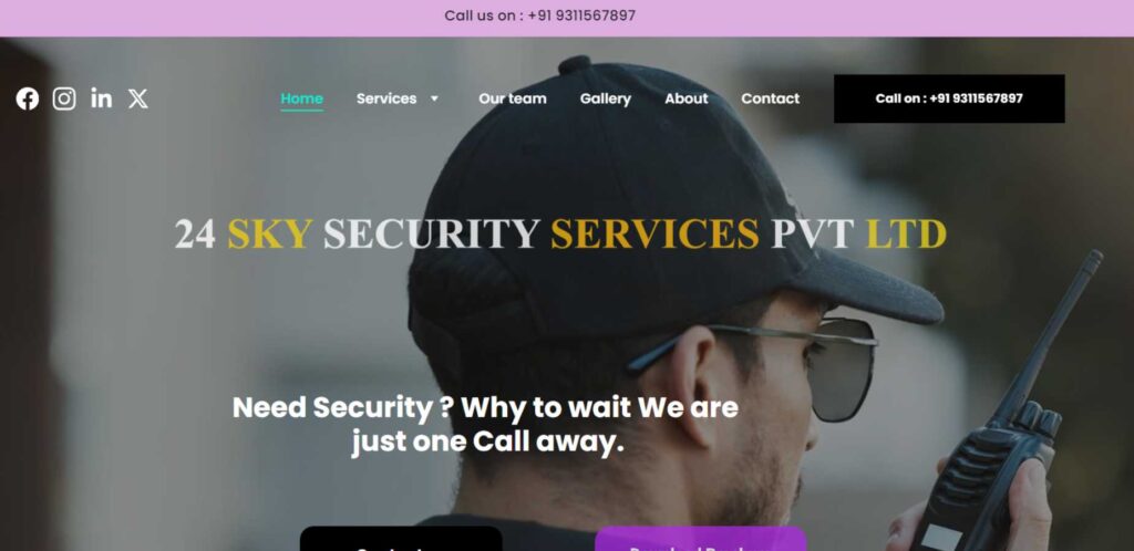 Security Guard Companies in Delhi