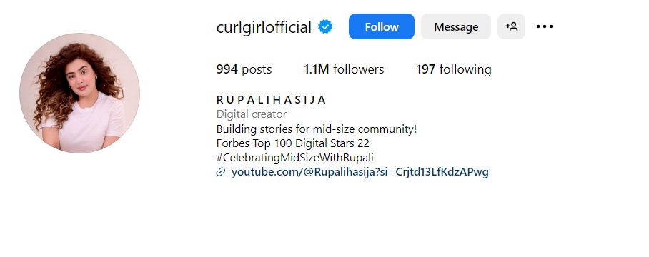 Instagram me bio me kya likhe