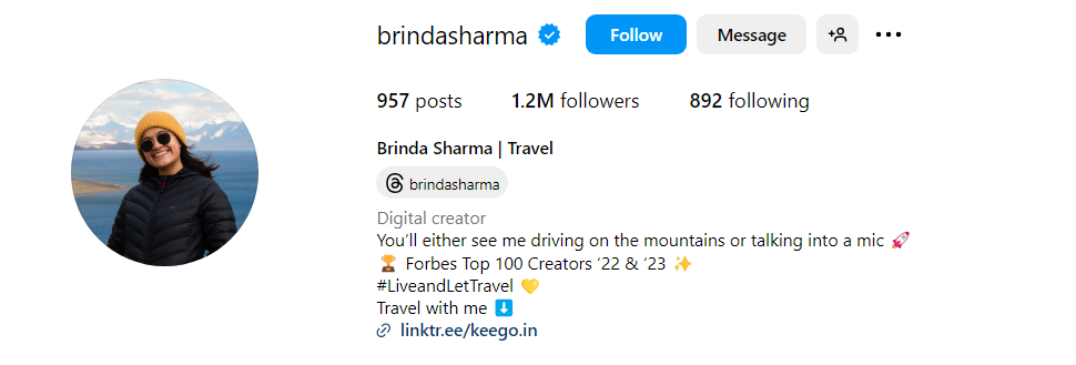 Instagram me bio me kya likhe