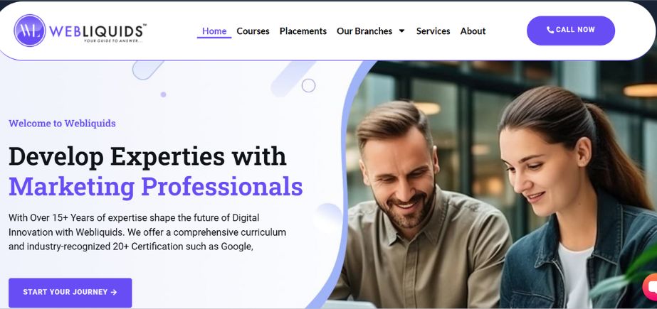 Digital Marketing Skill Development Coaching in Chandigarh - Webliquids