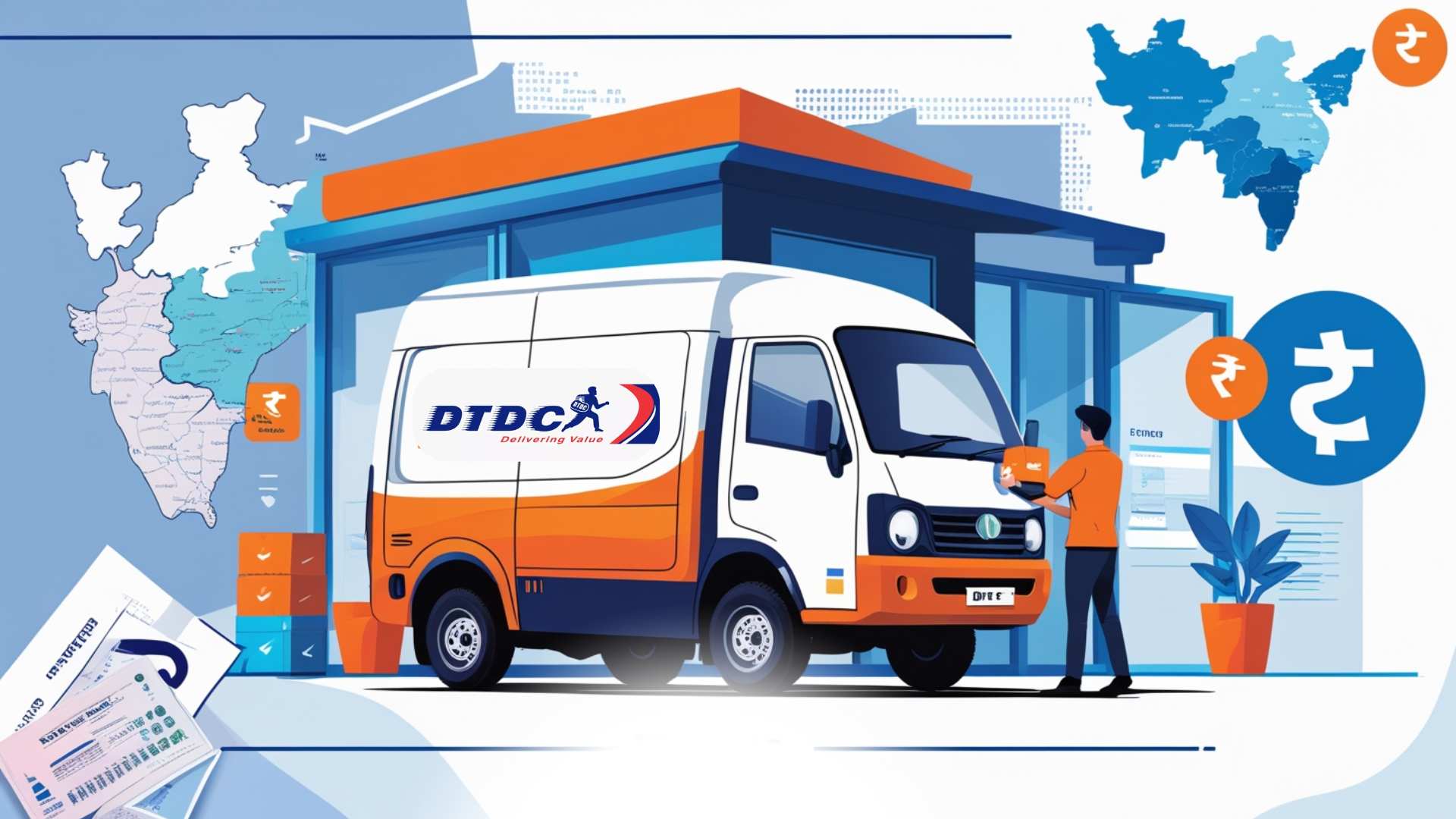 DTDC Courier Franchise Cost in India