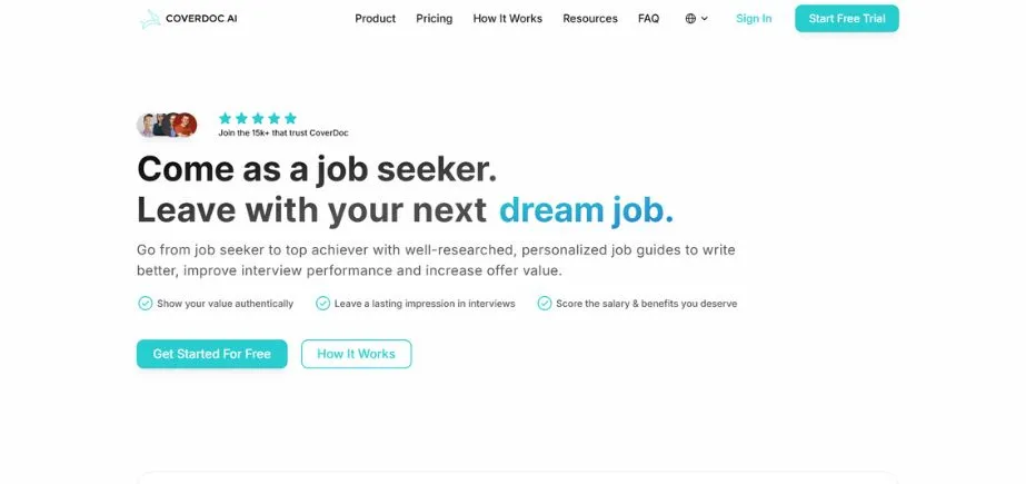 CoverDoc.ai - AI job search tips