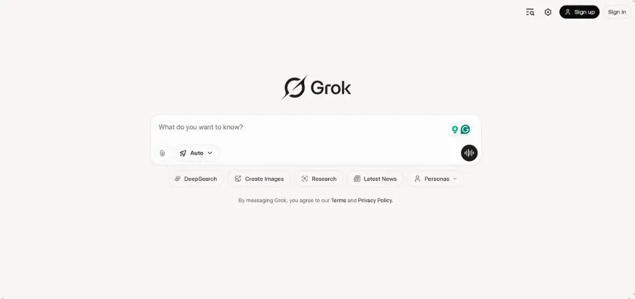 Grok - AI Productivity Tools