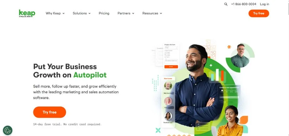 Keap - Customer Data Platform Software