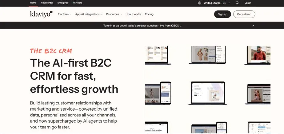 Klaviyo - Customer Data Platform Software