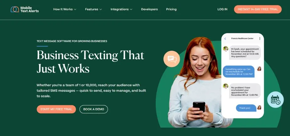 Mobile Text Alerts - Best SMS Marketing Software