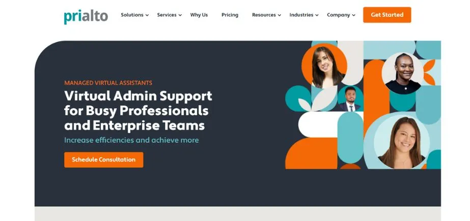Prialto - Virtual Assistant Companies