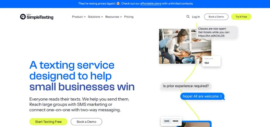 SimpleTexting - Best SMS Marketing Software