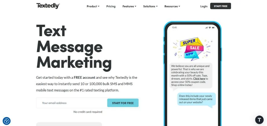 Textedly - Best SMS Marketing Software