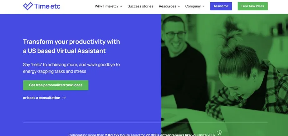 Time etc - Virtual Assistant Companies