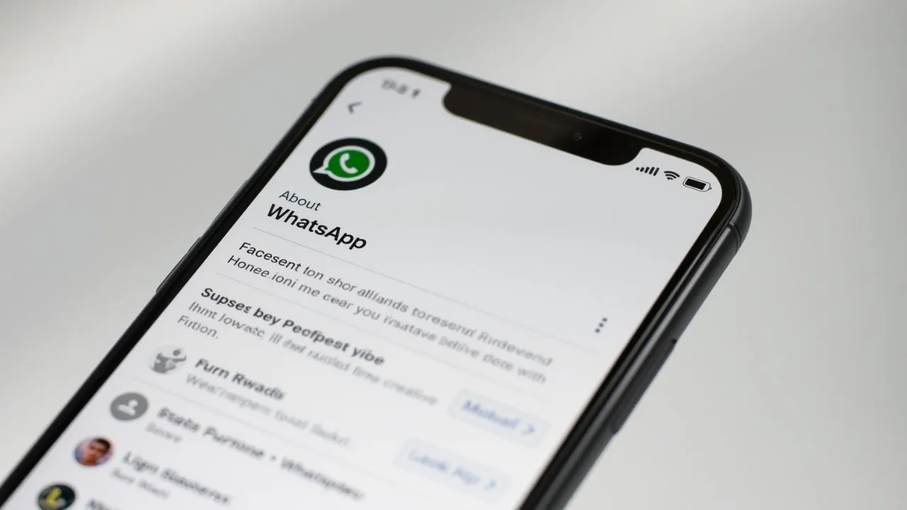 WhatsApp About Lines