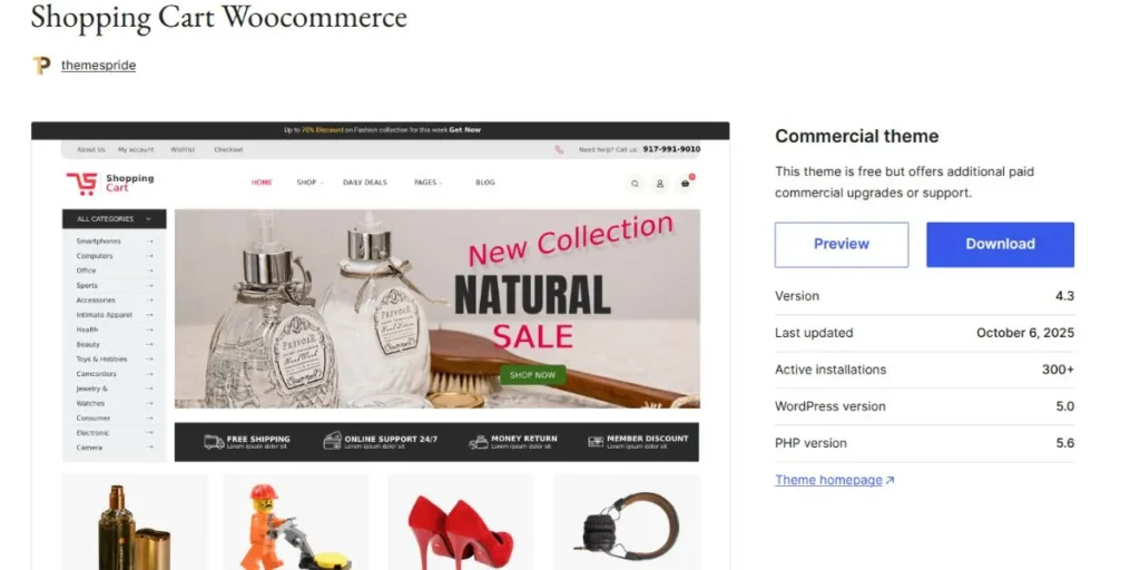 Shein-like WordPress Themes