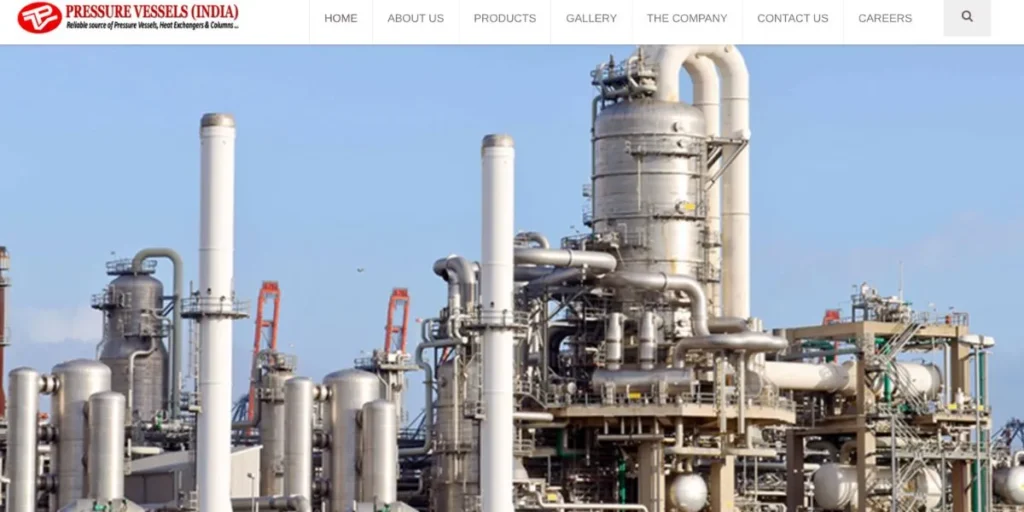 Pressure Vessel & Heat Exchanger Manufacturers in India