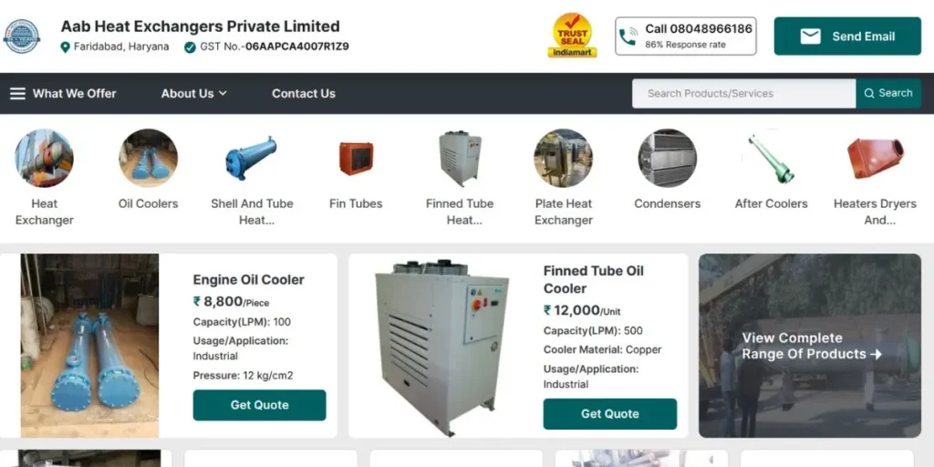 Pressure Vessel & Heat Exchanger Manufacturers in India
