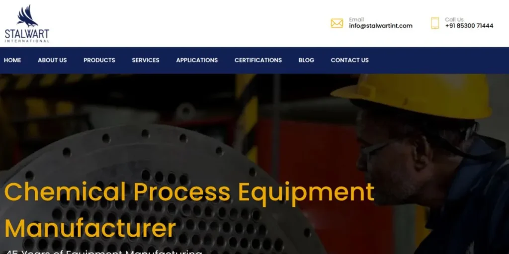 Pressure Vessel & Heat Exchanger Manufacturers in India