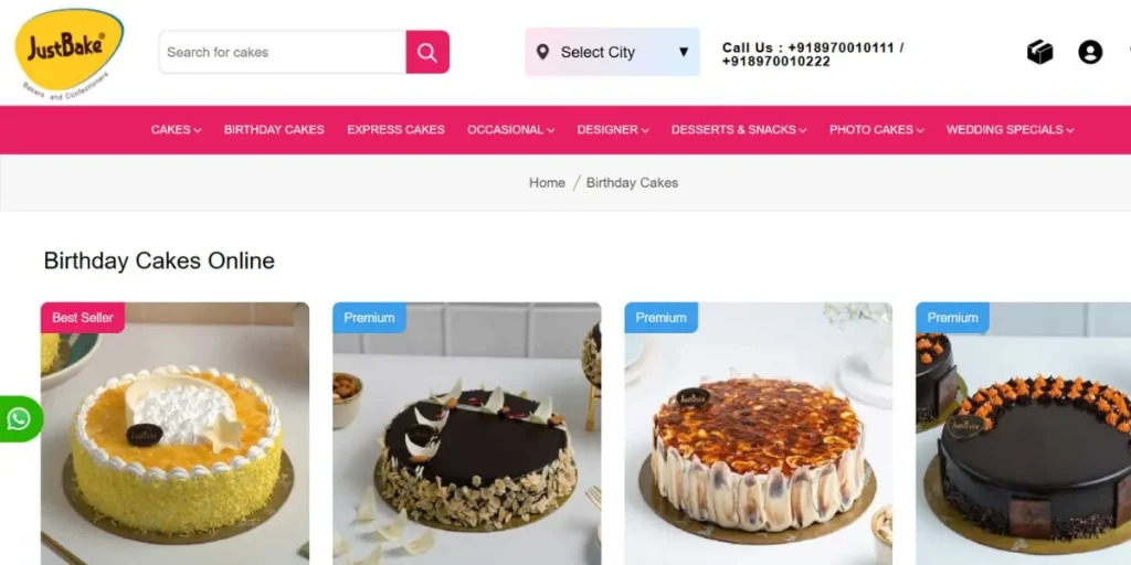 Bakery franchise in India
