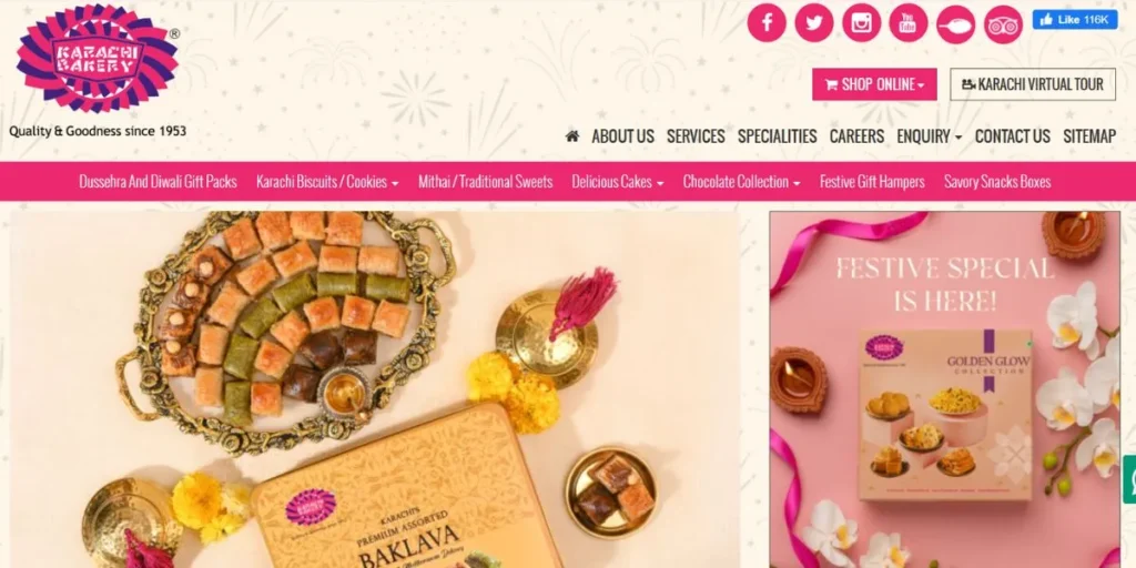 Bakery franchise in India