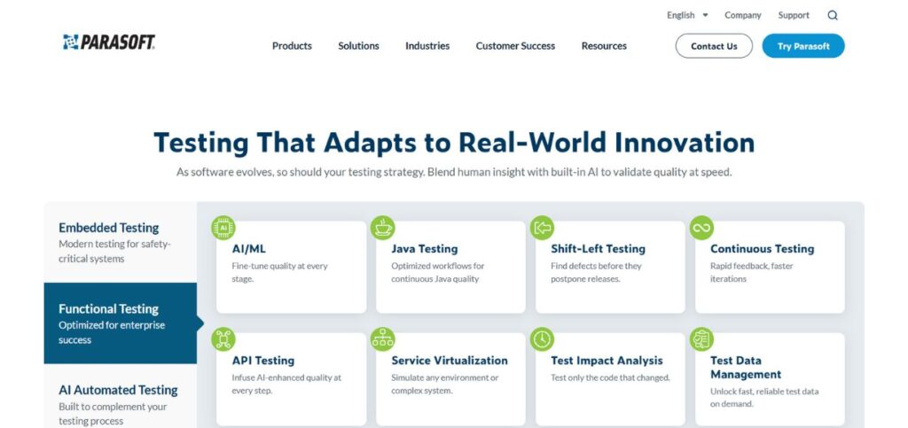 Parasoft-Automation Testing Tools
