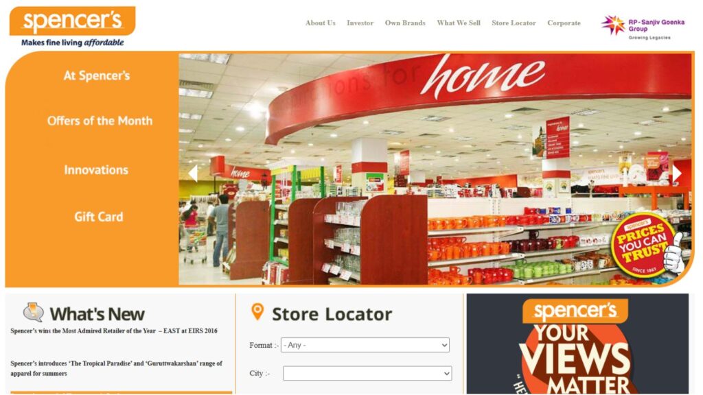 Retail Companies in India