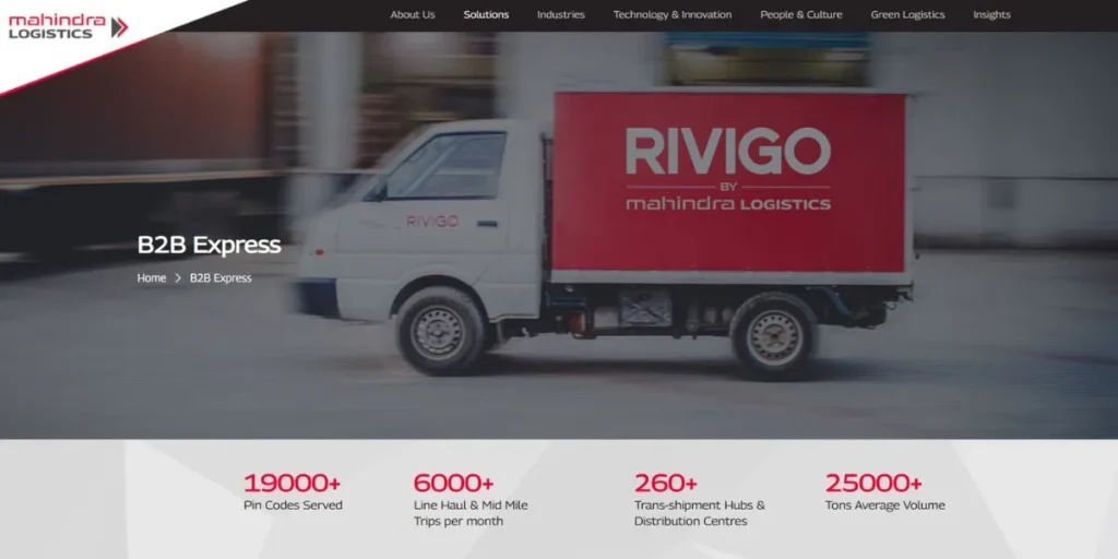 Transport Companies in India