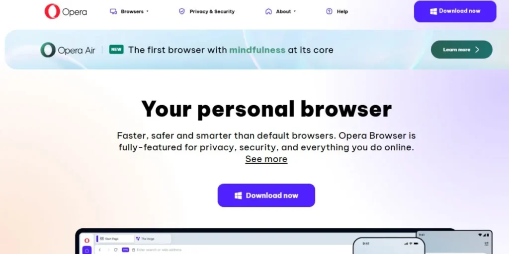 Browsers with Built-in VPN