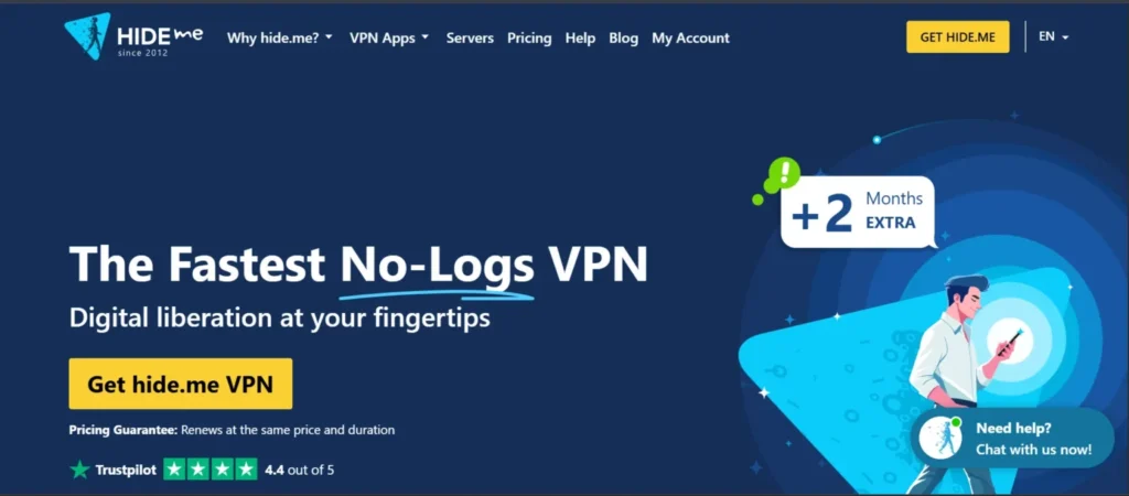 VPN for Linux - Hide.me