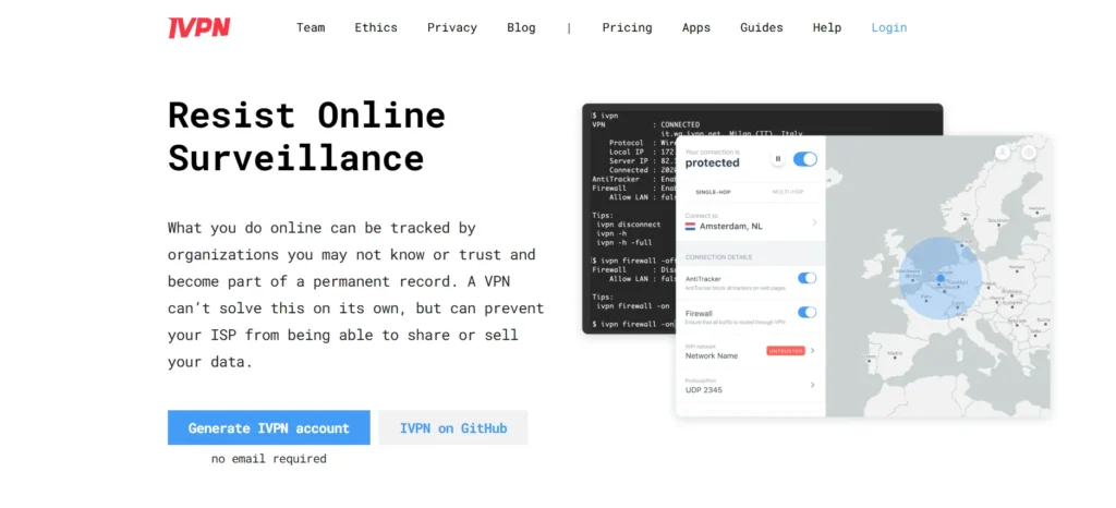 VPN for Linux - IVPN