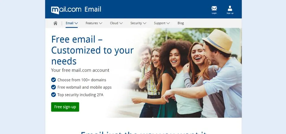 Mail.com - Best Email Providers