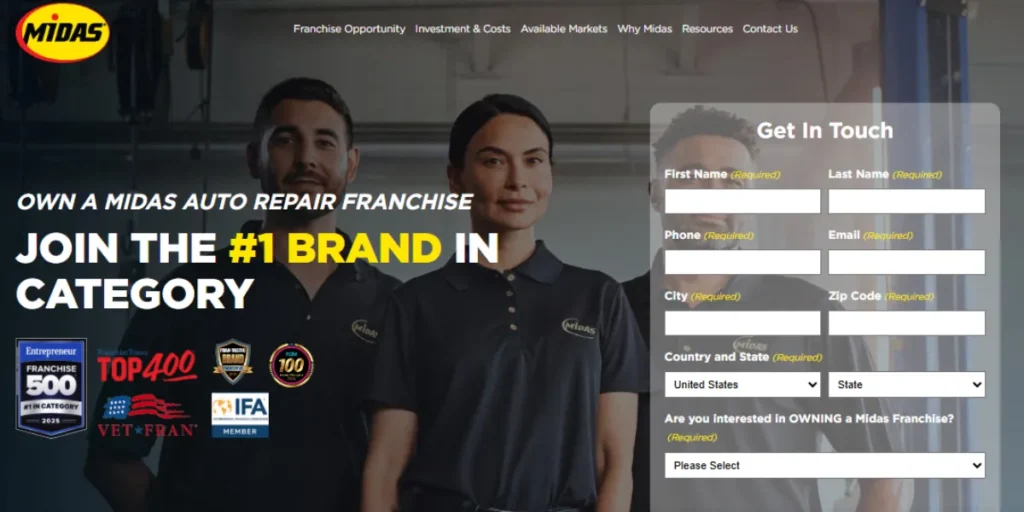 Auto Repair Franchises