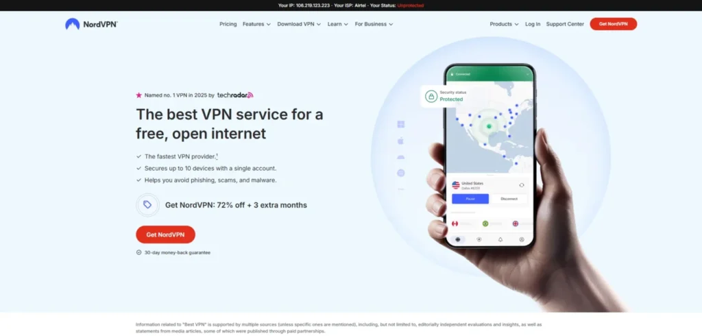 VPN for Linux - NordVPN