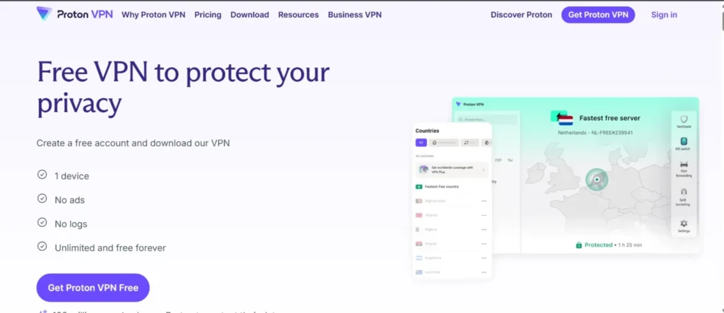 VPN for Linux - Proton VPN