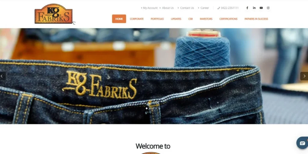 Textile Companies in Coimbatore