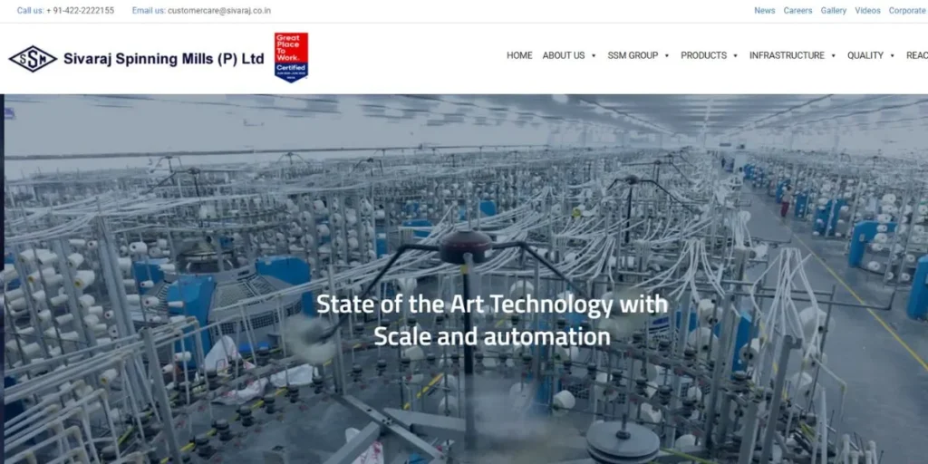 Textile Companies in Coimbatore