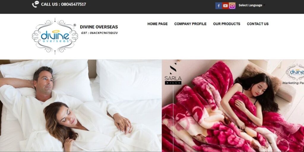 Textile Companies in Panipat - Divine International Inc.