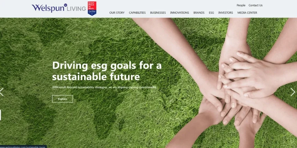 Textile Companies in Panipat - Welspun India Limited (Welspun Living)