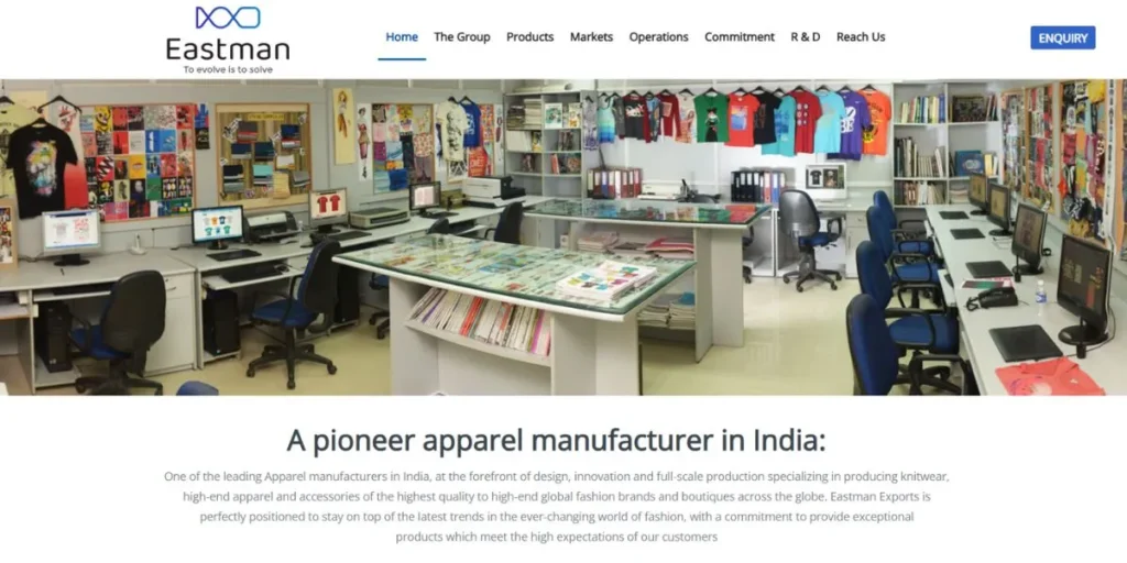 Textile Companies in Tamil Nadu - Eastman Exports Global Clothing Private Limited