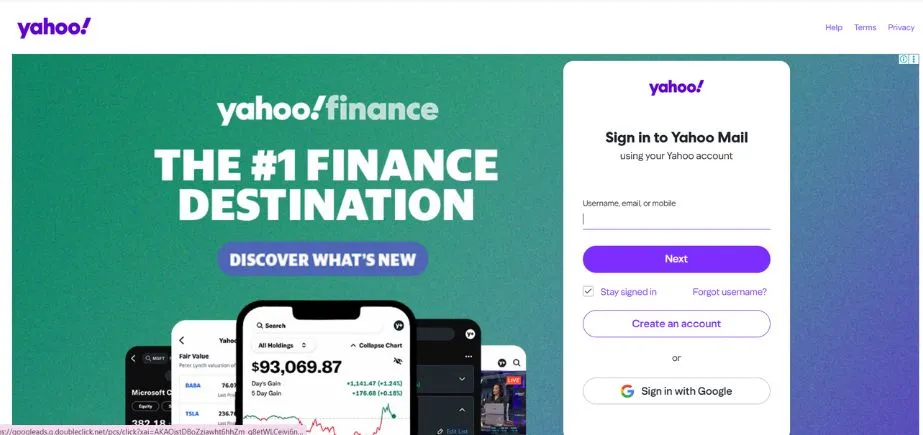 Yahoo Mail - Best Email Providers