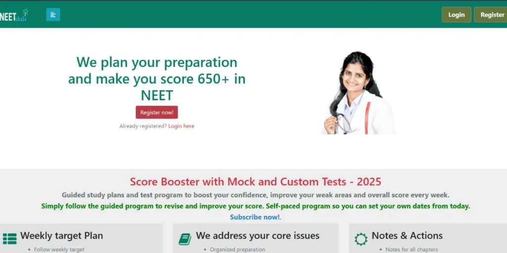 Apps for NEET Preparation-NEET SHALA