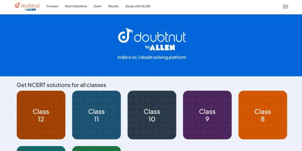 Apps for NEET Preparation -Doubtnut