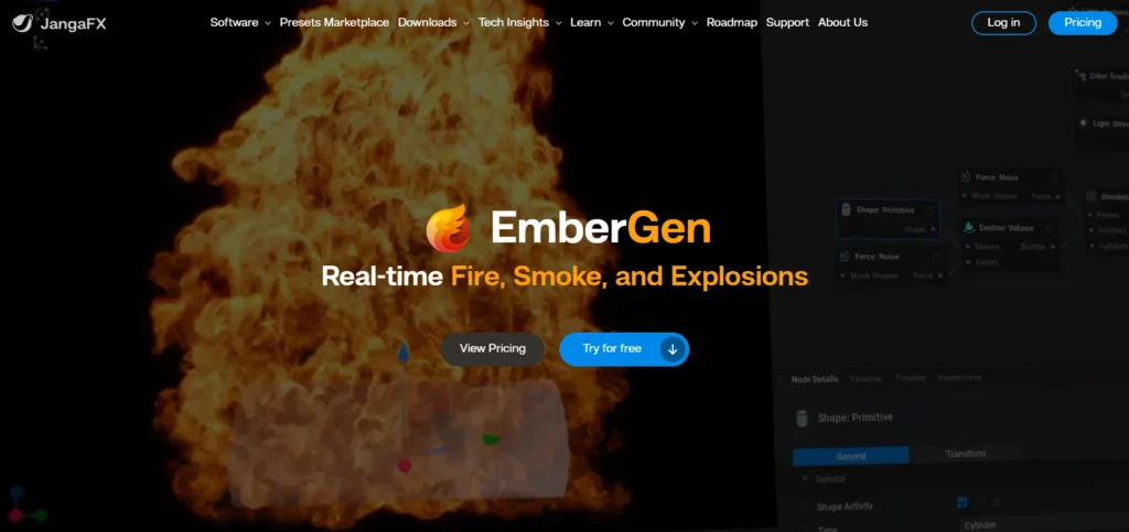 3D Animation Software - Embergen