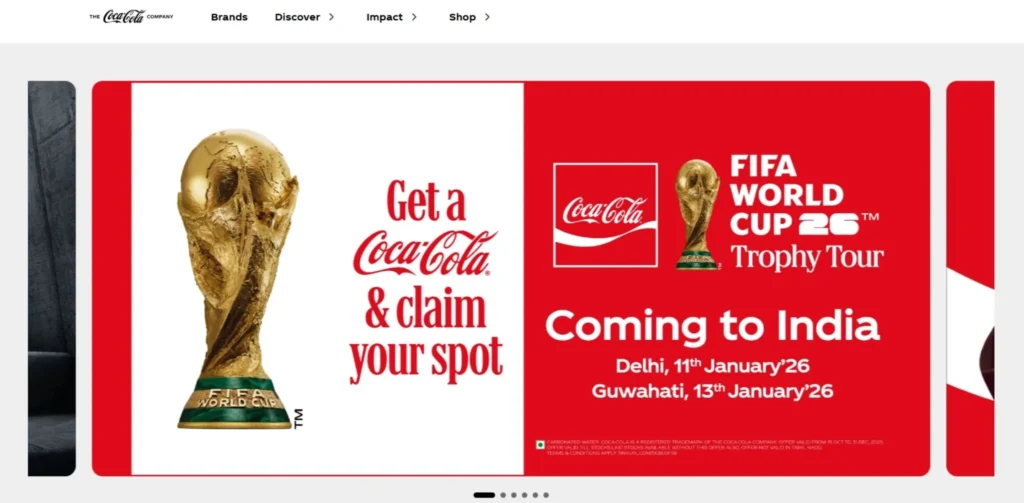 Food and Beverage Companies in India - Coca-Cola